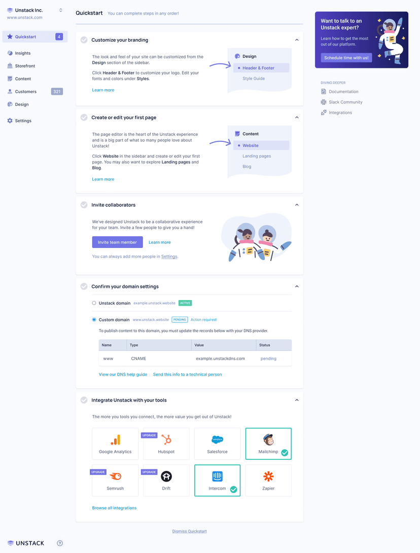 Elastic Path Quickstart